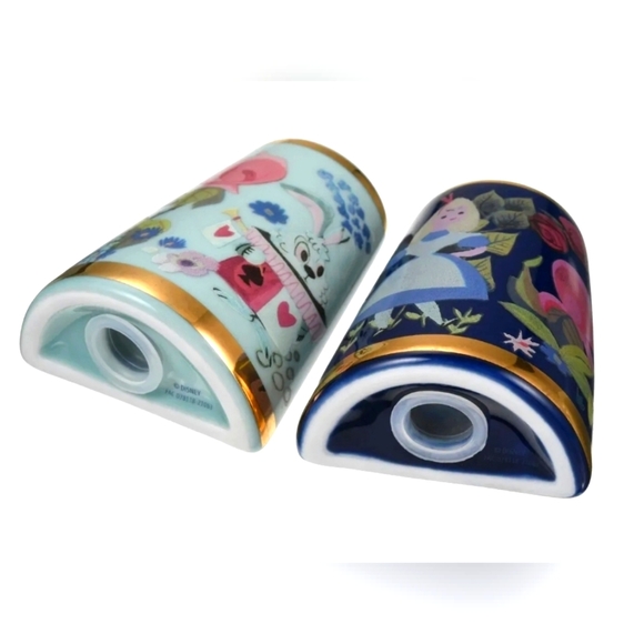 Mary Blair Alice in Wonderland 70th Collectors Ceramic Salt and Pepper Shaker - Picture 3 of 6